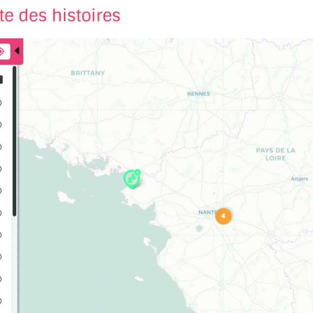Consultez la carte interactive des histoires recueillies sur globeconteur.org