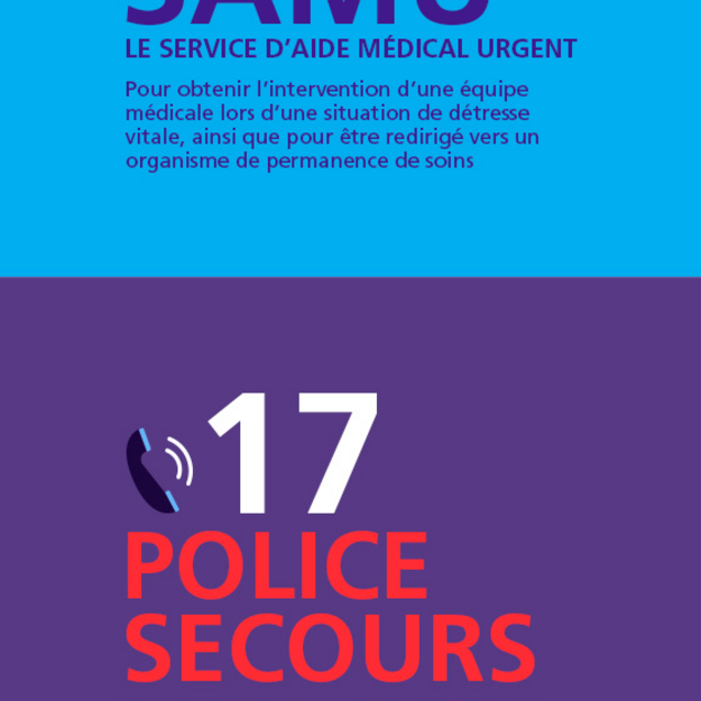 numéro d'urgence